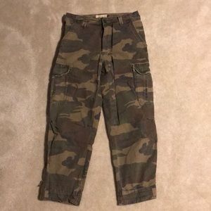 Camo cargo pants